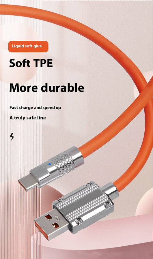 Cable de Carga Rápida Zinc Alloy para Móvil - Transferencia de Datos - Image 19