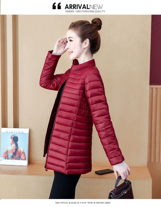Chaqueta de Algodón Entallada Talla Grande - Corte Medio Ligero - Image 19