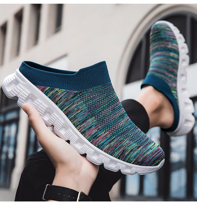 Mocasines Slip-On Flyknit Respirable - Zapatos Deportivos Casuales Trendy - Image 33