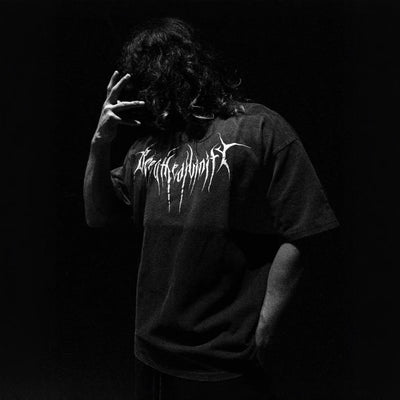 Playera Holgada de Algodón Talla Grande Estilo Oscuro
