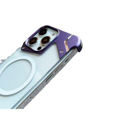 Funda Magnética Metálica sin Marco para iPhone 15 - Protección Premium - Image 5
