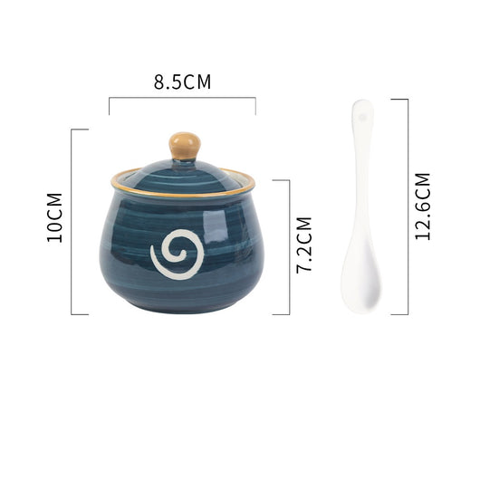 Juego de Recipientes de Cerámica para Condimentos de Cocina - Image 18