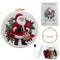 Santa Claus 28 X 28 Cm Embroidery Cloth