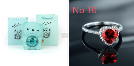 Anillo de Plata S925 Diamante Amor para Mujer Estilo Europeo y Americano - Image 6
