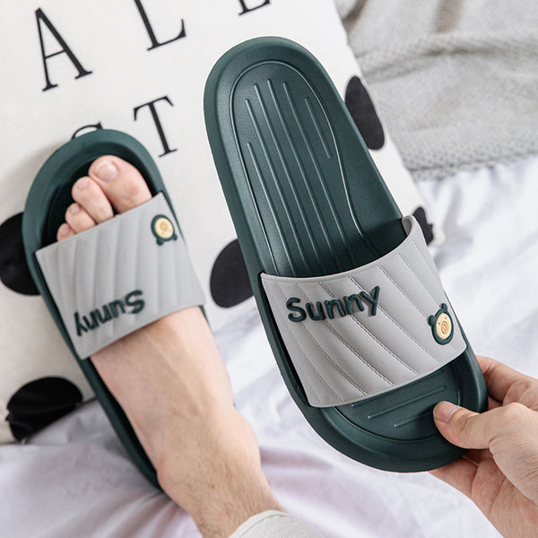 Sandalias Antideslizantes para Hombre - Cómodas para Casa y Baño