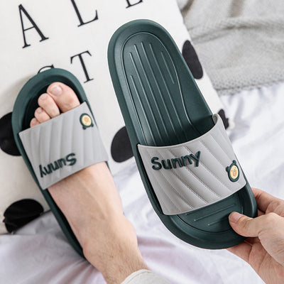 Sandalias Antideslizantes para Hombre - Cómodas para Casa y Baño