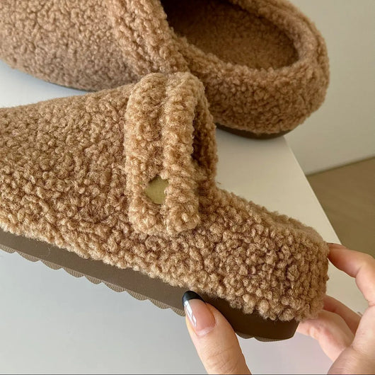 Pantuflas Cerradas para Mujer con Forro Polar - Cómodas y Versátiles - Image 16