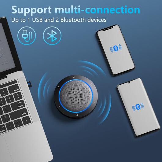 Parlante Bluetooth con Cancelación de Ruido y Doble Conexión USB - Image 5