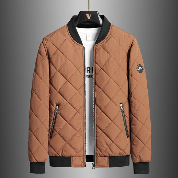 Chaqueta de Invierno Acolchada Talla Grande para Hombre