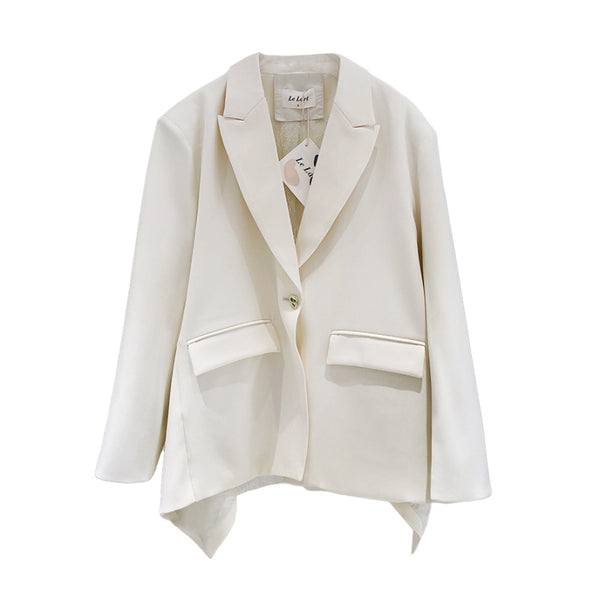 Traje Elegante para Mujer con Espalda Hueca y Encaje Estilo Coreano
