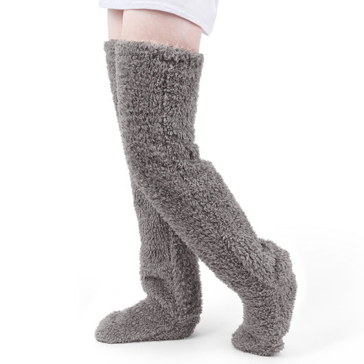 Calcetines de Casa Coral Acolchados con Forro Polar - Image 10