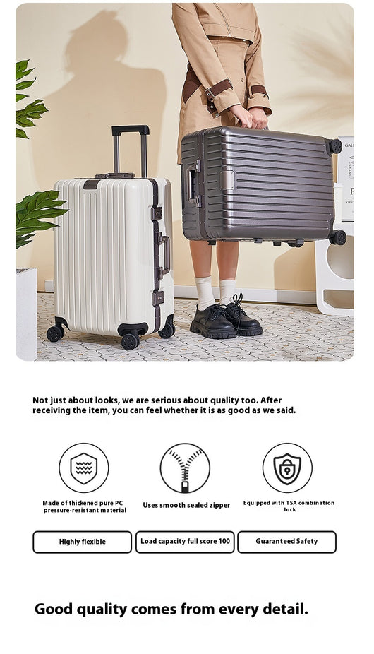 Maleta de Viaje Universal con Ruedas PC de Gran Capacidad - Image 9