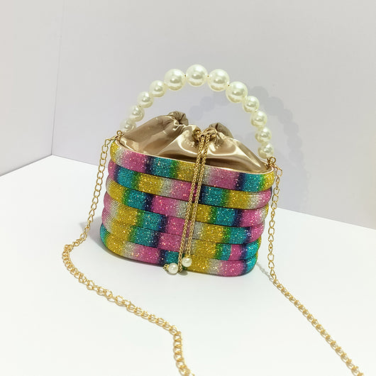 Bolso de Noche Brillante con Cristales de Rhinestone - Image 7