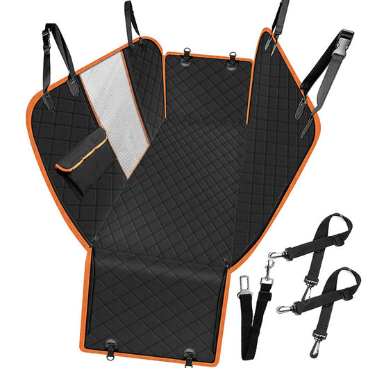 Protector de Asiento para Mascotas con Malla Ventilada y Bolsillos - Image 18