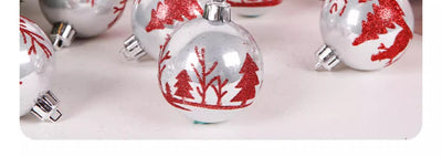 Bola de Navidad Roja Electrochapada - Adorno Colgante para Árbol - Image 28