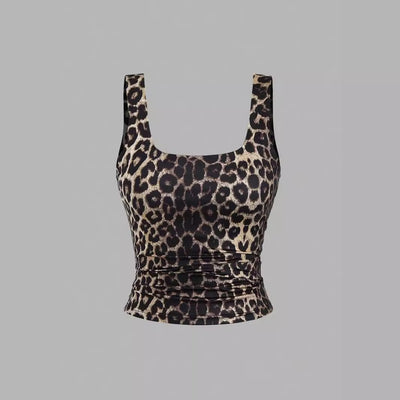Blusa Camisola Estampado Leopardo para Mujer - Image 6