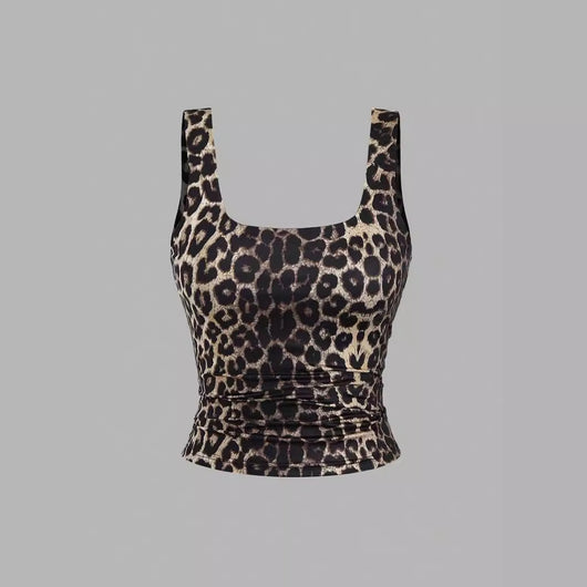 Blusa Camisola Estampado Leopardo para Mujer - Image 6