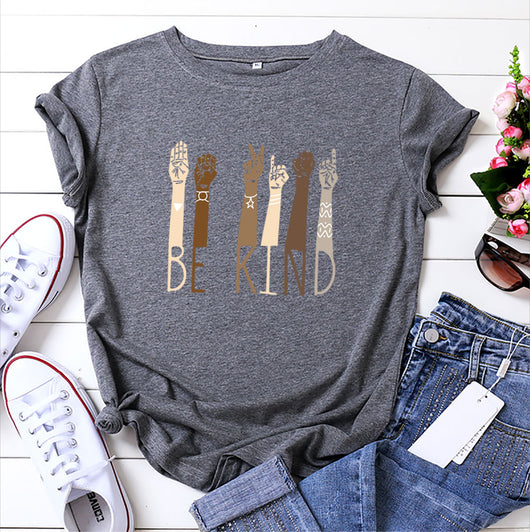 Remera Femenina de Algodón con Estampado de Letras - Image 16