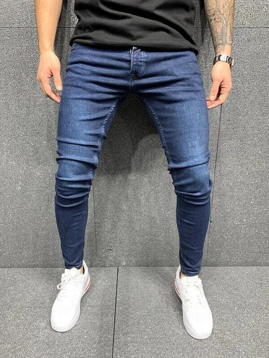 Pantalones Vaqueros Skinny Elásticos para Hombre - Image 2