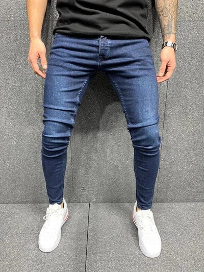Pantalones Vaqueros Skinny Elásticos para Hombre - Image 2