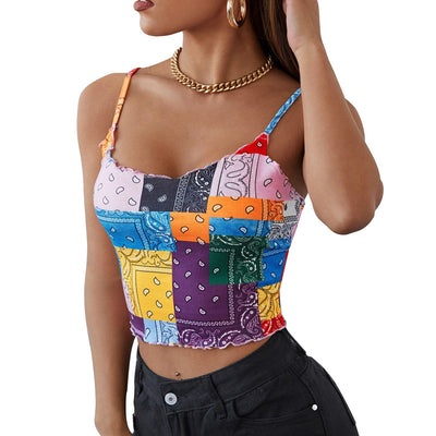 Top Strapless Estampado Pit Strip Sexy para Mujer - Image 9