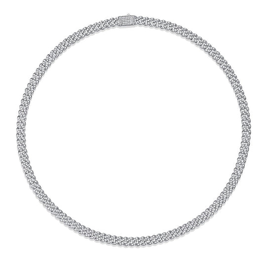 Collar Elegante Life Pact - Joyería de Lujo con Moissanita Premium y Plata 925