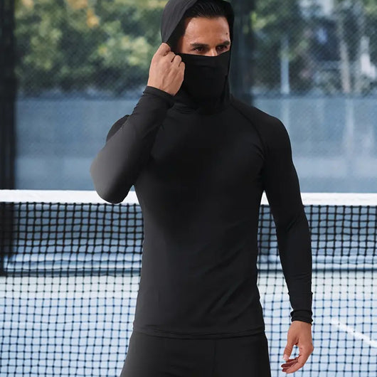 Conjunto Deportivo Moldeador con Máscara y Gorro Integrado - Image 3