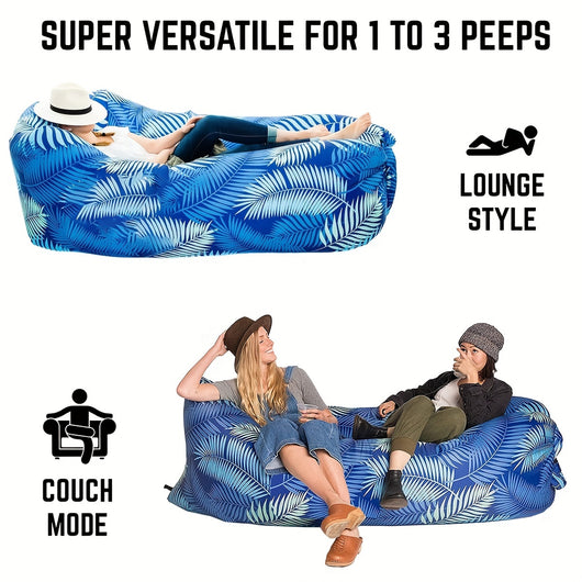 Colchón Inflable Portátil para Camping y Playa - Cama de Aire Impermeable - Image 14