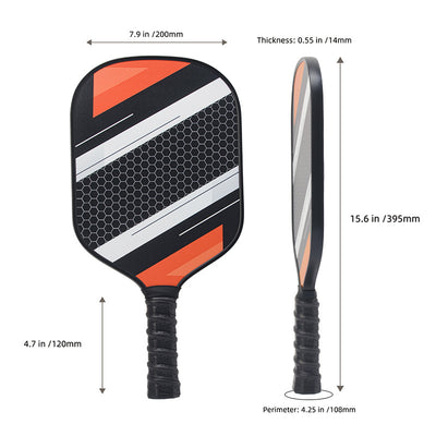 Raqueta de Bádminton Ultraligera con Fibra de Vidrio y Núcleo Panal - Image 3