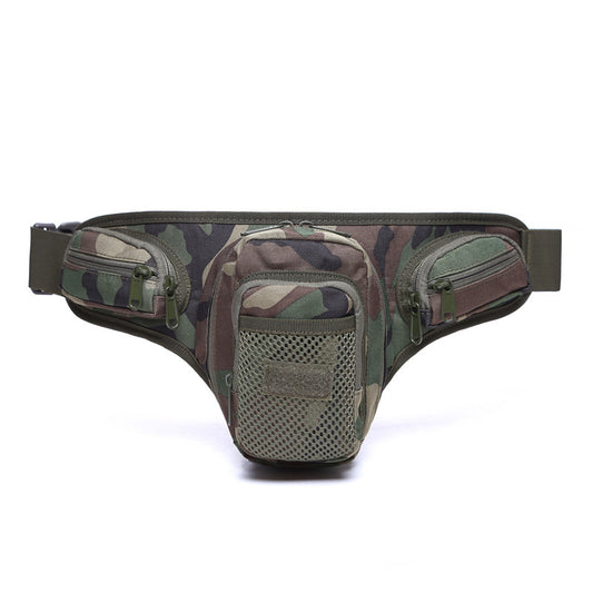 Bolsa Bandolera Táctica Camuflaje Oxford Impermeable para Fotógrafo y Periodista