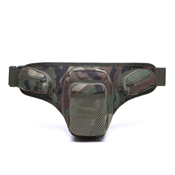 Bolsa Bandolera Táctica Camuflaje Oxford Impermeable para Fotógrafo y Periodista