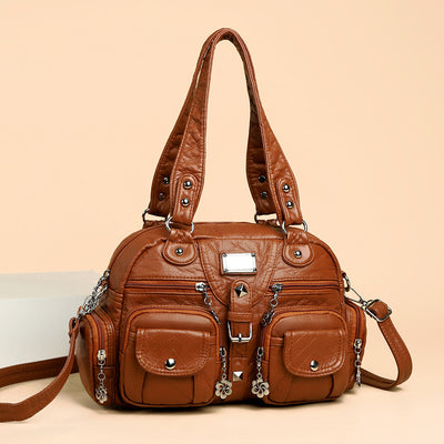 Bolso Mensajero Retro Vintage Estilo Europeo Americano para Mujer - Image 3