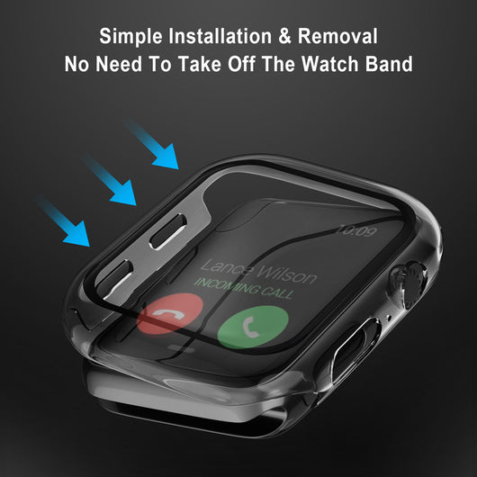 Protector de Pantalla Integrado para Reloj - Carcasa PC y Cristal Templado