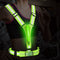 Chaleco Reflectante LED Recargable para Correr y Ciclismo Nocturno