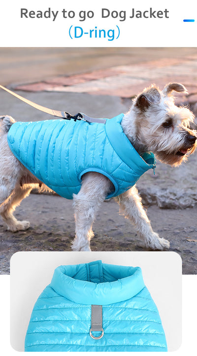 Abrigo Impermeable para Perros Otoño e Invierno con Cierre de Cremallera - Image 17