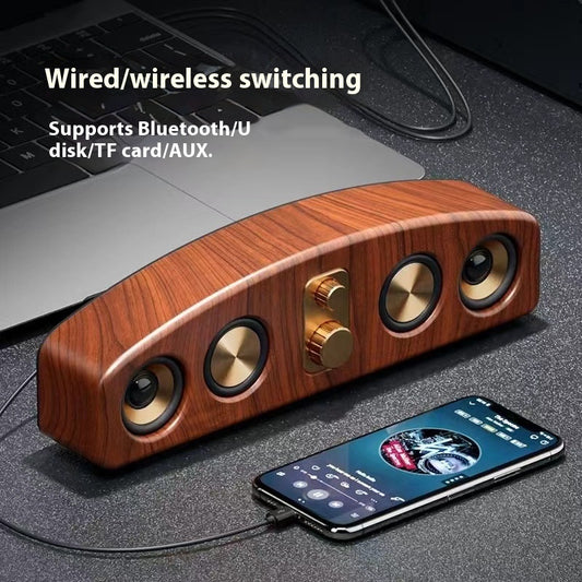 Parlante Bluetooth Portátil Estilo Retro - Image 2