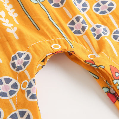 Pelele Floral de Algodón sin Mangas para Bebé Recién Nacido - Image 12