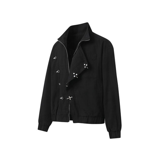 Chaqueta de Trabajo Cuello Mao Hombre - Diseño Premium Primavera Otoño - Image 9