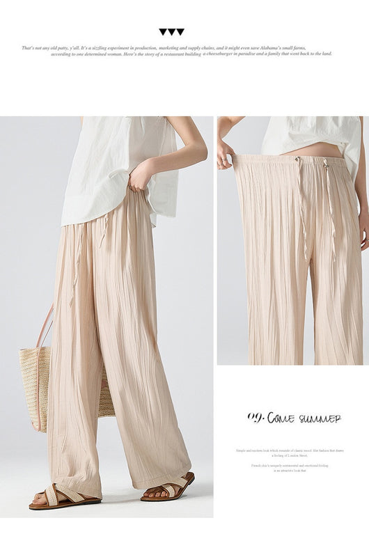 Pantalones de Maternidad Verano Cintura Ajustable Rectos y Cómodos - Image 14