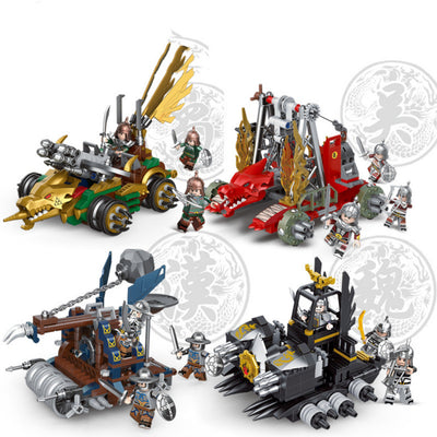 Carro de Asedio Militar Antiguo - Set de Bloques de Construcción