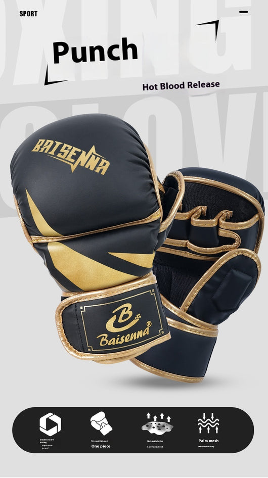 Guantes de Boxeo Sanda con Saco de Arena para Entrenamiento Profesional - Image 14