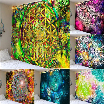Tapiz Mandala Decorativo para Pared, Toalla de Playa y Manta de Meditación - Image 23