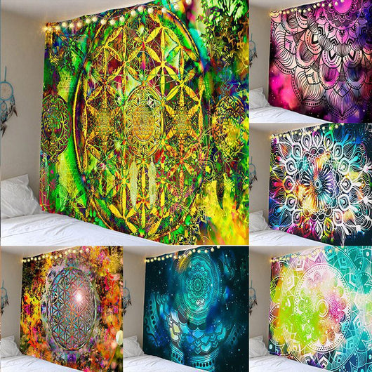 Tapiz Mandala Decorativo para Pared, Toalla de Playa y Manta de Meditación - Image 23