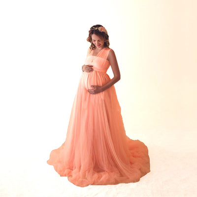 Vestido Maternal de Gasa Elástica para Lactancia - Image 12
