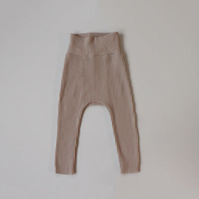 Leggings de Cintura Alta para Niñas - Colores Sólidos - Image 4