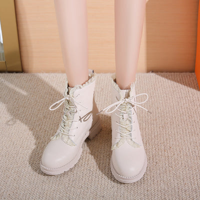 Botas Martin Plataforma con Cordones para Mujer - Image 7