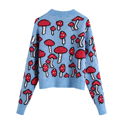 Suéter Tejido Jacquard Versátil para Mujer - Image 7