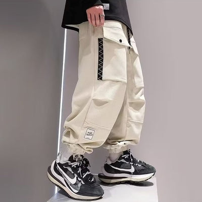 Overol Retro Holgado con Cintura Ajustada para Hombre - Image 5