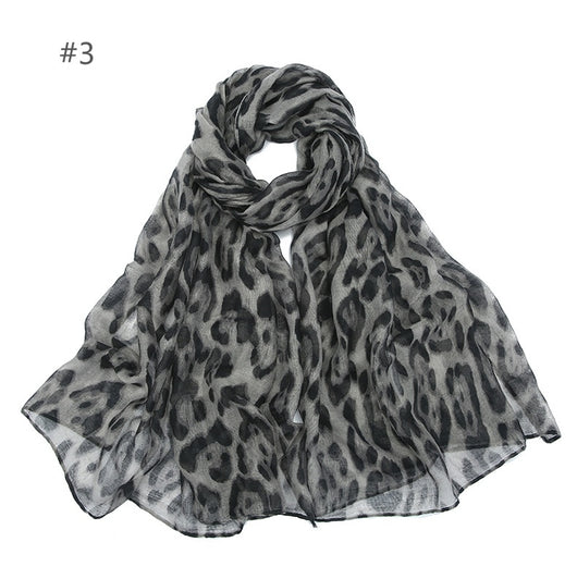 Pañuelo Protector Solar Estampado Leopardo para Viajes - Diseño Clásico Versátil - Image 19