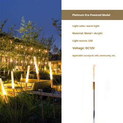 Lámpara Solar LED para Jardín con Enchufe - Image 5
